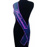 The Glamorous Bride's Maid Sash - Shine Bright on Your Special Day Fancy Dress Ups